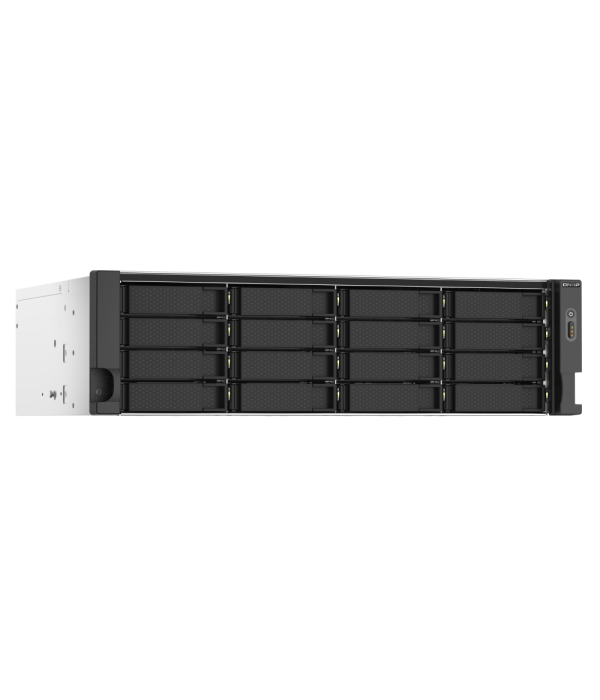 NAS QNAP 12 BAHÍAS AMD Ryzen™ V1500B 4 NÚCLEOS/8T  2.2 GHz 16GB TS-1673AU-RP16G