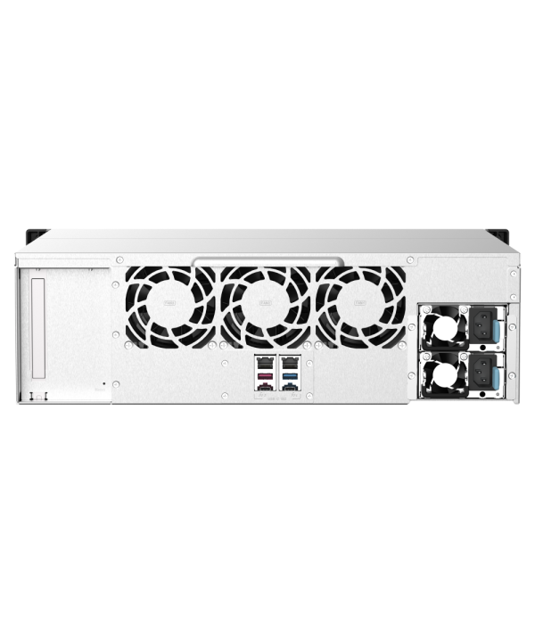 NAS QNAP 12 BAHÍAS AMD Ryzen™ V1500B 4 NÚCLEOS/8T  2.2 GHz 16GB TS-1673AU-RP16G