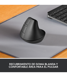 Mouse Ergonómico Logitech Lift Vertical Grafito 2