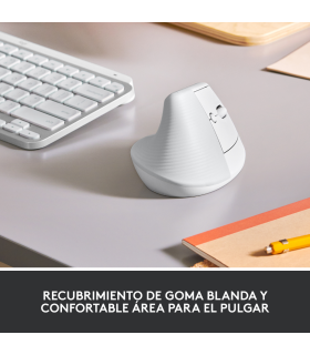 Mouse Ergonómico Logitech Lift Vertical Blanco 2