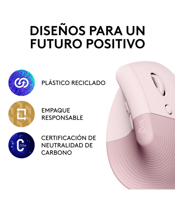 MOUSE LIFT VERTICAL ERGONOMIC LOGITECH ROSA