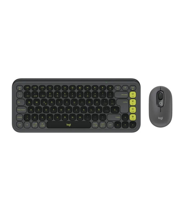 LOGITECH | 920-013052 | COMBO TECLADO MOUSE POP ICON