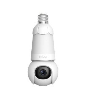 MPS | IPC-S6DN-3M0WEB-2.8MM | Bulb Cam IMOU Full Color 3MP DOMO WIFI 2K IR 25M Wi-Fi Lente 2.8mm 98° (H), 54° (V), 0~340° Pan,