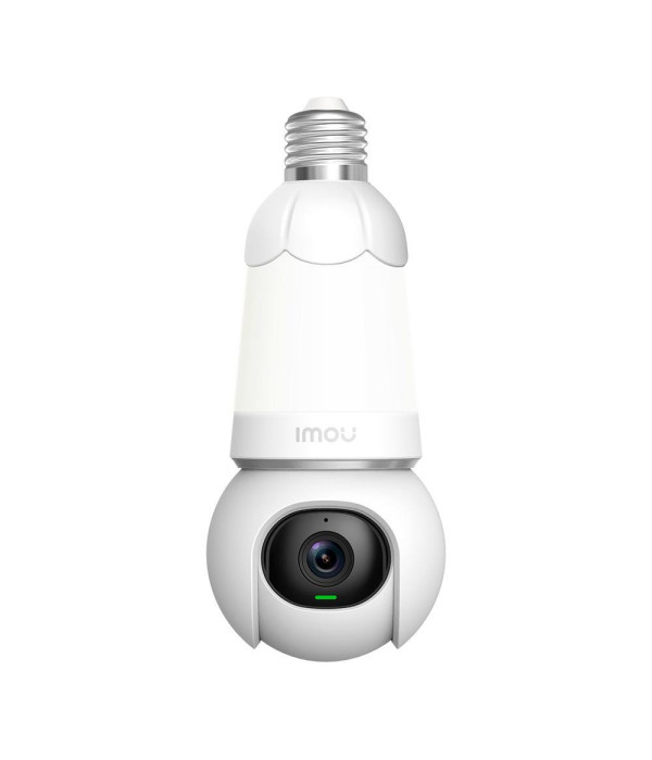 MPS | IPC-S6DN-3M0WEB-2.8MM | Bulb Cam IMOU Full Color 3MP DOMO WIFI 2K IR 25M Wi-Fi Lente 2.8mm 98° (H), 54° (V), 0~340° Pan,