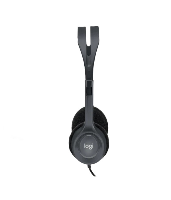 LOGITECH | 981-000612 | DIADEMA H111 Logitech Plug 3.5MM Compatible PC-Cell-Tablet Estéreo Micrófono Giratorio 180° Cable