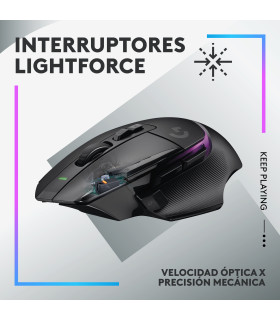 Logitech G502 X LIGHTSPEED 910-006178 Mouse Gamer Inalámbrico Negro 2