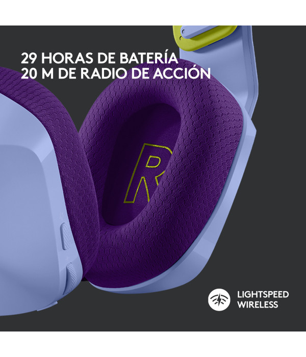 DIADEMA LOGITECH G733 GAMING LIGHTSPEED LILA 981-000889