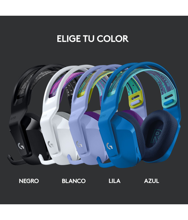 DIADEMA LOGITECH G733 GAMING LIGHTSPEED LILA 981-000889