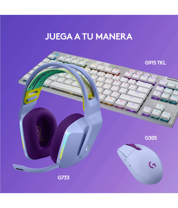 DIADEMA LOGITECH G733 GAMING LIGHTSPEED LILA 981-000889