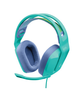 Audífonos Gamer Logitech G335 Alámbricos con Micrófono Menta