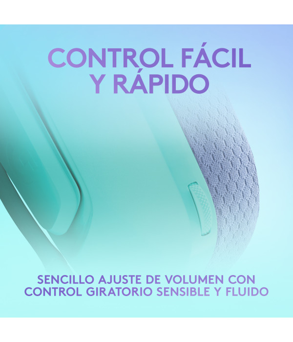 Audífonos Gamer Logitech G335 Alámbricos con Micrófono Menta