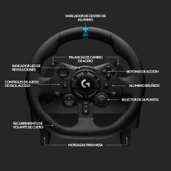 VOLANTE DE CARRERAS Y PEDALES LOGITECH G923 PLAYSTATION 2
