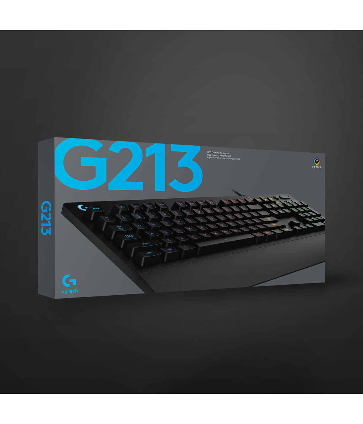 Teclado Gamer Logitech G213 Prodigy RGB Negro