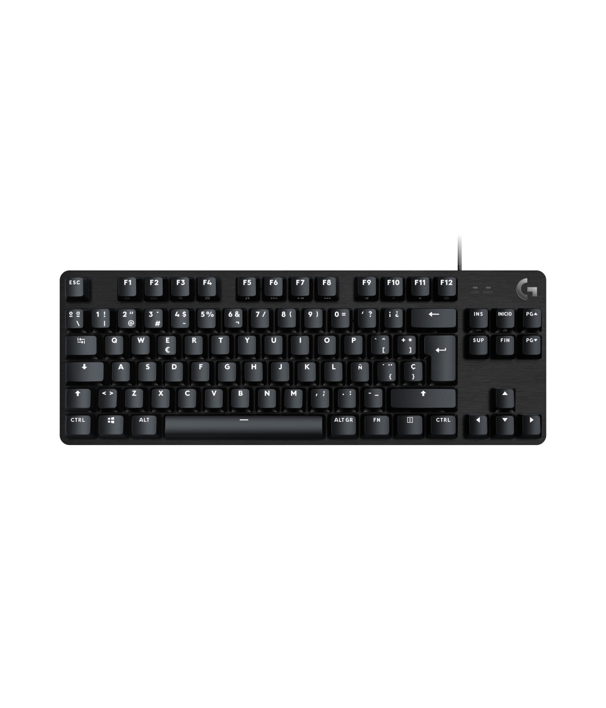 Teclado Gamer Logitech G413 TKL SE Mecánico Negro