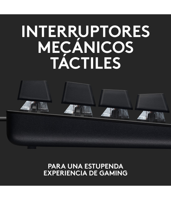 Teclado Gamer Logitech G413 TKL SE Mecánico Negro