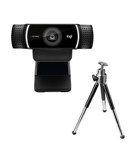 Cámara Web Logitech C922 Pro Stream Full HD 1080p con Trípode