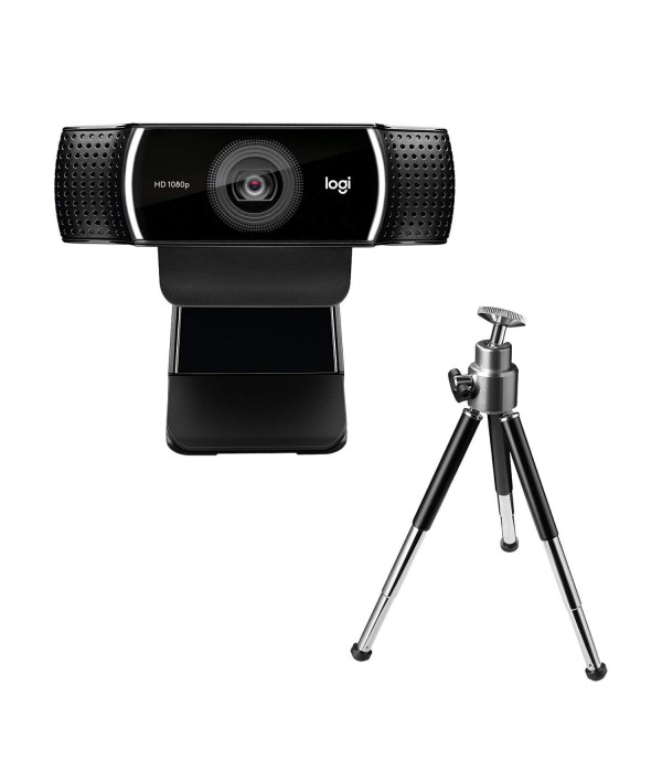 Cámara Web Logitech C922 Pro Stream Full HD 1080p con Trípode