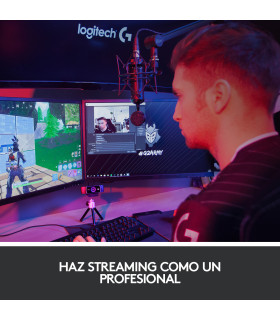 Cámara Web Logitech C922 Pro Stream Full HD 1080p con Trípode 2