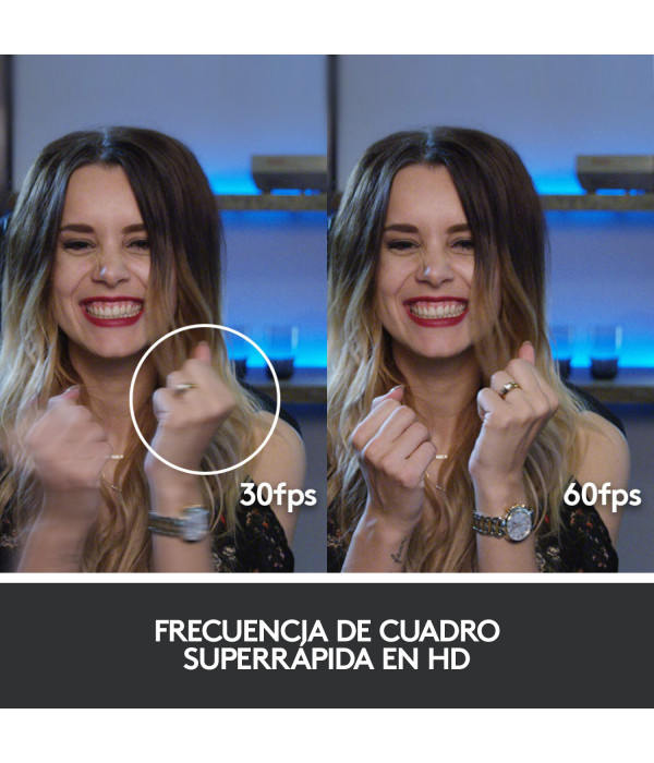 Cámara Web Logitech C922 Pro Stream Full HD 1080p con Trípode