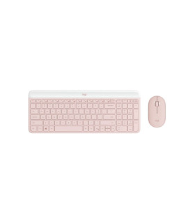 LOGITECH | 920-011312 | COMBO TECLADO-MOUSE Wireless MK470 ROSA (LAT/MX