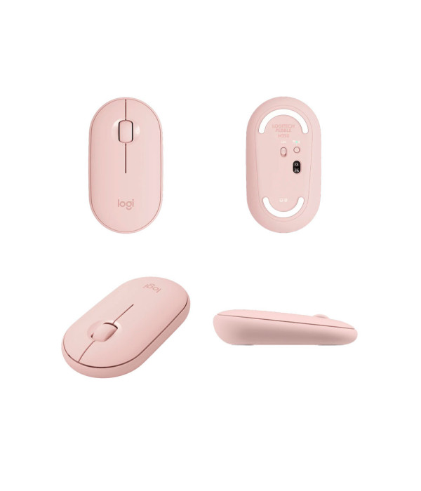 LOGITECH | 920-011312 | COMBO TECLADO-MOUSE Wireless MK470 ROSA (LAT/MX