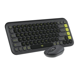 COMBO LOGITECH POP ICON BLUETOOTH. GRAFITO VERDE 920-013052