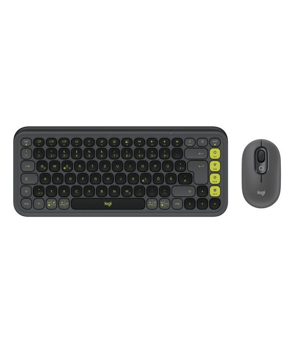 COMBO LOGITECH POP ICON BLUETOOTH. GRAFITO VERDE 920-013052
