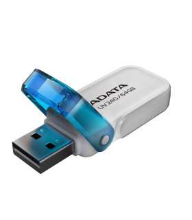ADATA | AUV240-64G-RWH | MEMORIA USB 2.0 UV240 COLOR BLANCO