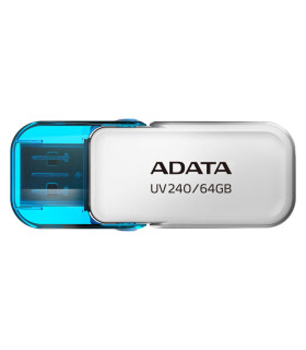 ADATA | AUV240-64G-RWH | MEMORIA USB 2.0 UV240 COLOR BLANCO 2
