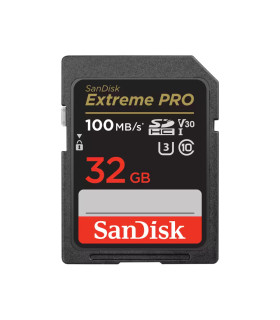 MPS | SDSDXXO-032G-GN4IN | SanDisk  Secure Digital Extreme PRO 32GB SDHC UHS-I Card 100 Mb/s