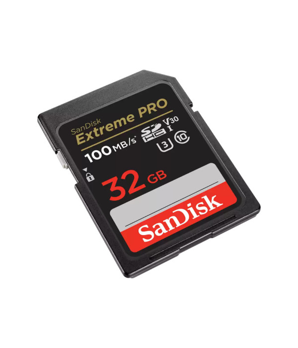MPS | SDSDXXO-032G-GN4IN | SanDisk  Secure Digital Extreme PRO 32GB SDHC UHS-I Card 100 Mb/s