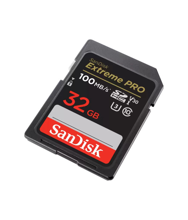 MPS | SDSDXXO-032G-GN4IN | SanDisk  Secure Digital Extreme PRO 32GB SDHC UHS-I Card 100 Mb/s