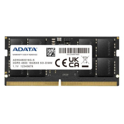 ADATA | AD5S560016G-S | MEMORIA ADATA RAM PORTATIL DDR5 16GB BUS 2