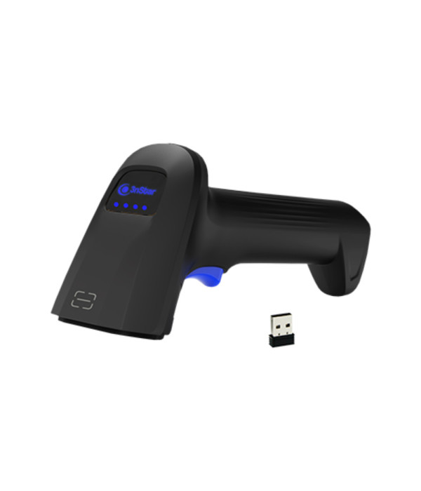 3NSTAR | SC415BT | Escáner Lector código de barras SC415BT 3nStar inalámbrico bluetooth 2D, distancia hasta 100mts, soporte