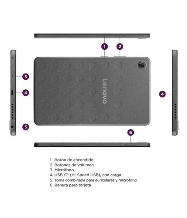 LENOVO | ZAF10118CO | TABLET LENOVO TAB ONE TB305XU PANTALLA 8,7 PULGADAS CONECTIVIDAD LTE MEMORIA 4GB + ALMACENAMIENTO 128GB