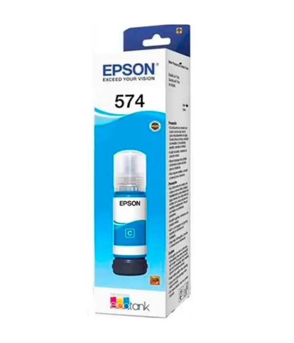 EPSON | C13T09A22A | Botella Epson T574220-AL - ECOTANK Cyan -