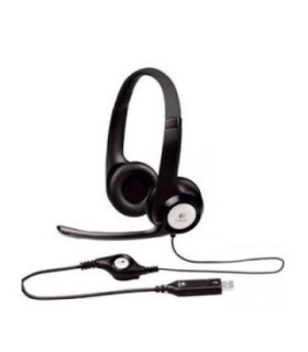 LOGITECH | 981-000014 | DIADEMA H390 Logitech USB Compatible Win-Mac Estéreo Digital Micrófono Suspensión Ruido Cable 2