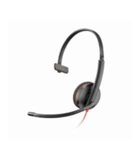 MPS | 8X214A6 | Poly Blackwire 3210 Monaural USB-C Headset +USB-C/A Adapter 2