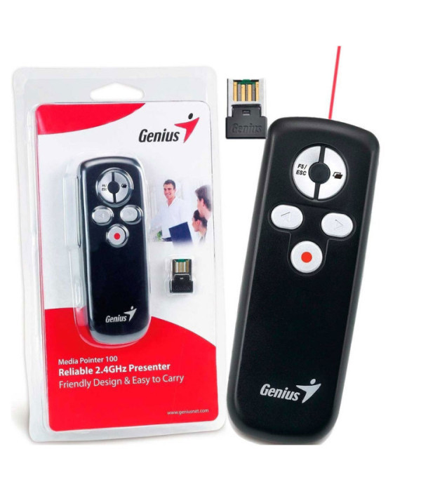 GENIUS | 31090015100 | Apuntador laser Genius 100 USB