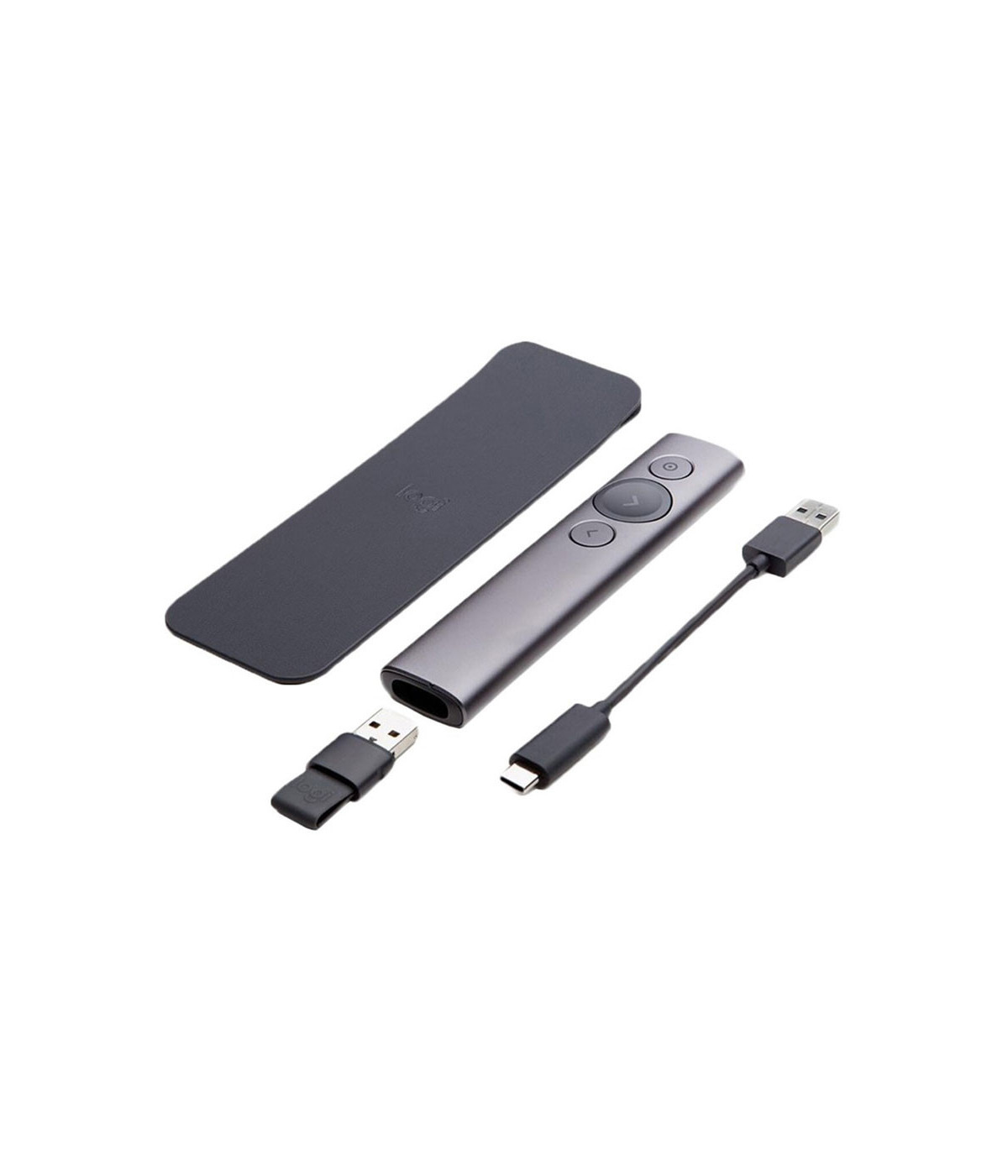 LOGITECH | 910-005216 | Apuntador Spotligth Logitech Bilingüe TV Bluetooth - Wireless Receptor USB