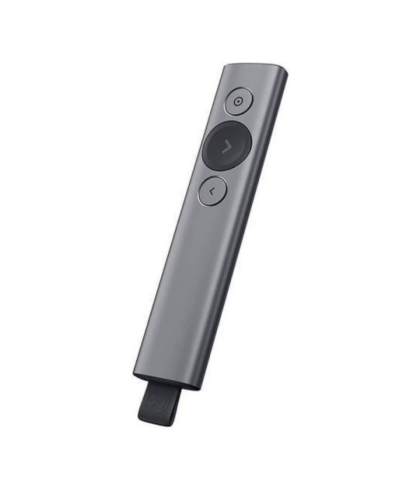 LOGITECH | 910-005216 | Apuntador Spotligth Logitech Bilingüe TV Bluetooth - Wireless Receptor USB