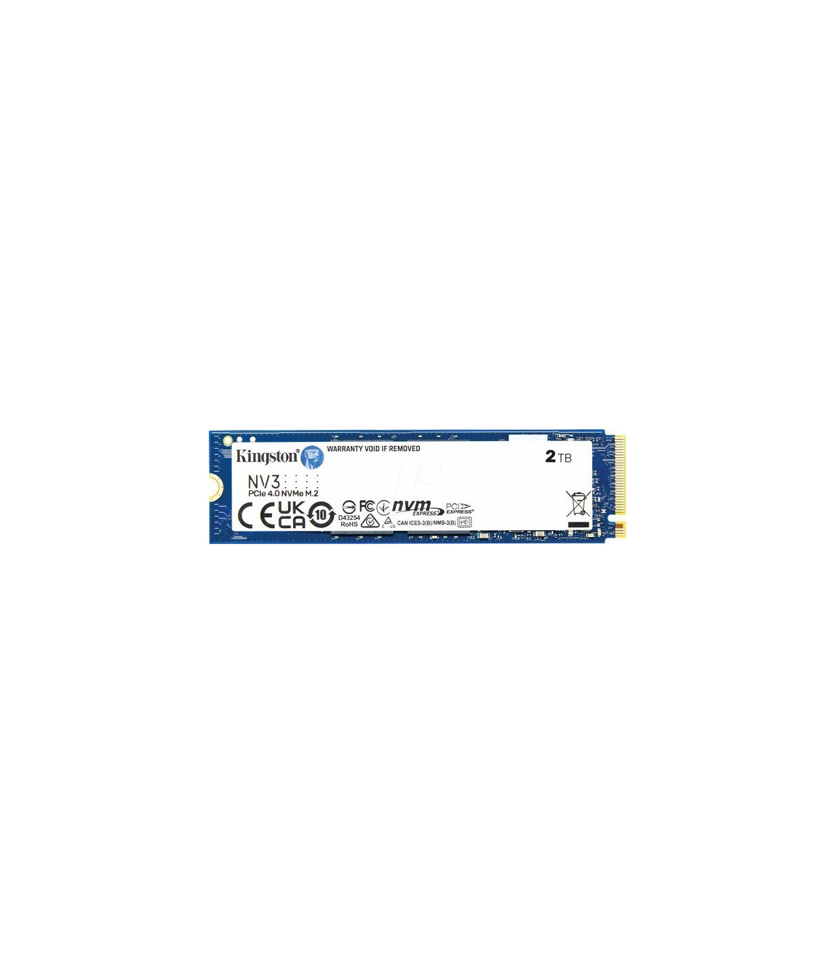 KINGSTON | SNV3S/2000G | Unidad de estado solido ssd kingston 2000G NV3 M.2 2280 PCIe 4.0