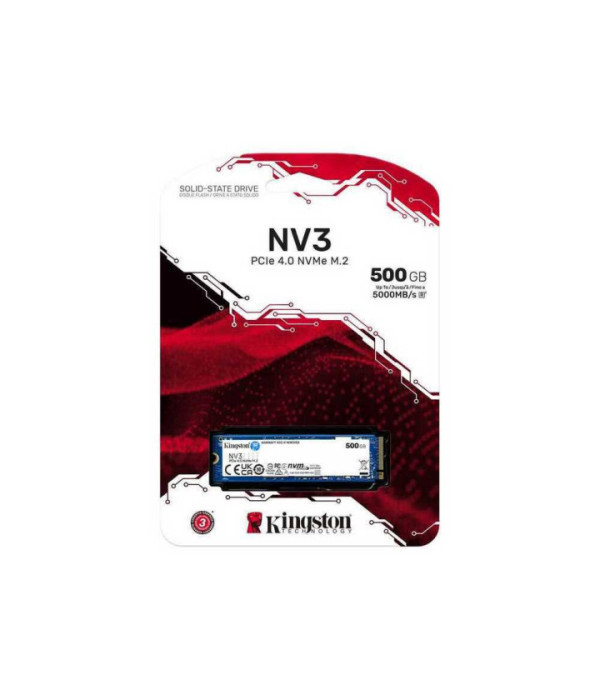 KINGSTON | SNV3S/500G | Unidad de estado solido ssd kingston 500G NV3 M.2 2280 PCIe 4.0