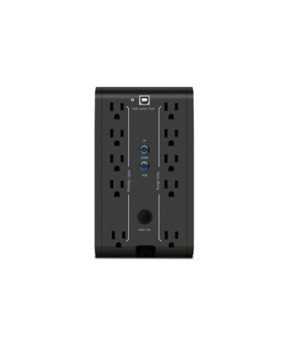 CDP | R-SMART 1010 | UPS CDP Interactiva CDP, 1000VA/400W 10 Tomas de Salida Pantalla LCD Software de