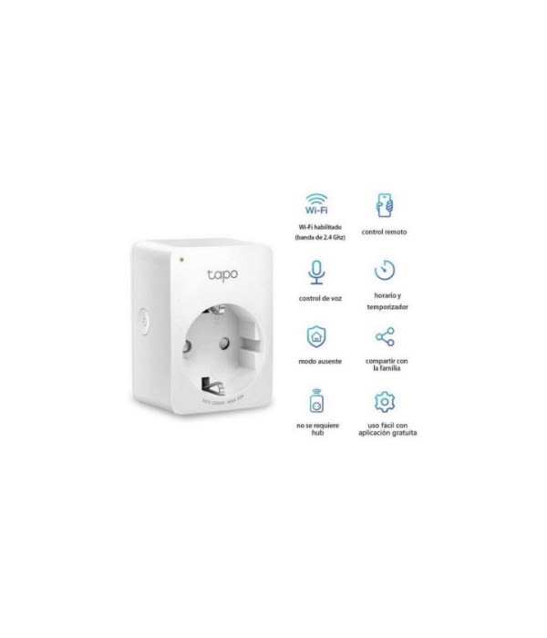 TPLINK | Tapo P100(1-pack) | Mini Enchufe Inteligente Wifi, Tp-link, Tapo P100