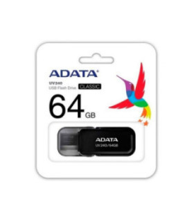 ADATA | AUV240-64G-RBK | Memoria Adata USB 2.0 UV240 64GB