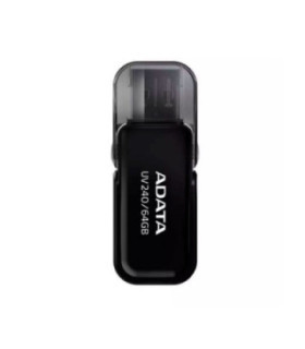 ADATA | AUV240-64G-RBK | Memoria Adata USB 2.0 UV240 64GB 2
