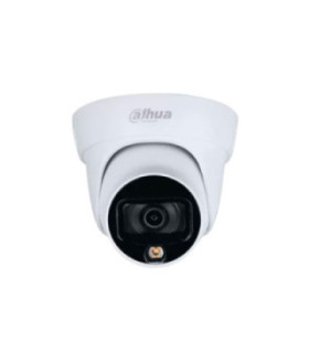 DAHUA | DH-HAC-HDW1239TN-A-LED-3.6MM | Camara Dahua Domo, 2MP, Full Color, Lente Fijo 3,6mm, IR20M, Audio incorporado, 4en1
