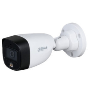 DAHUA | DH-HAC-HFW1209CN-LED-2.8MM | Camara Dahua Bullet, 2MP, Full Color, Lente Fijo 2,8mm, IR20M, 4en1 (CVI/TVI/AHD/CVBS),