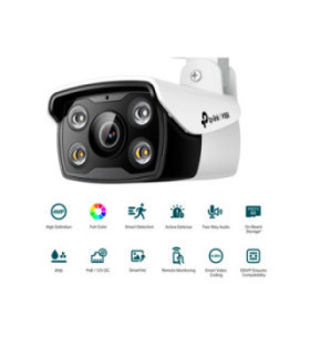 TPLINK | VIGI C340(4mm) | Cámara IP Bala de 4MP 4mm para Exteriores a Full 2